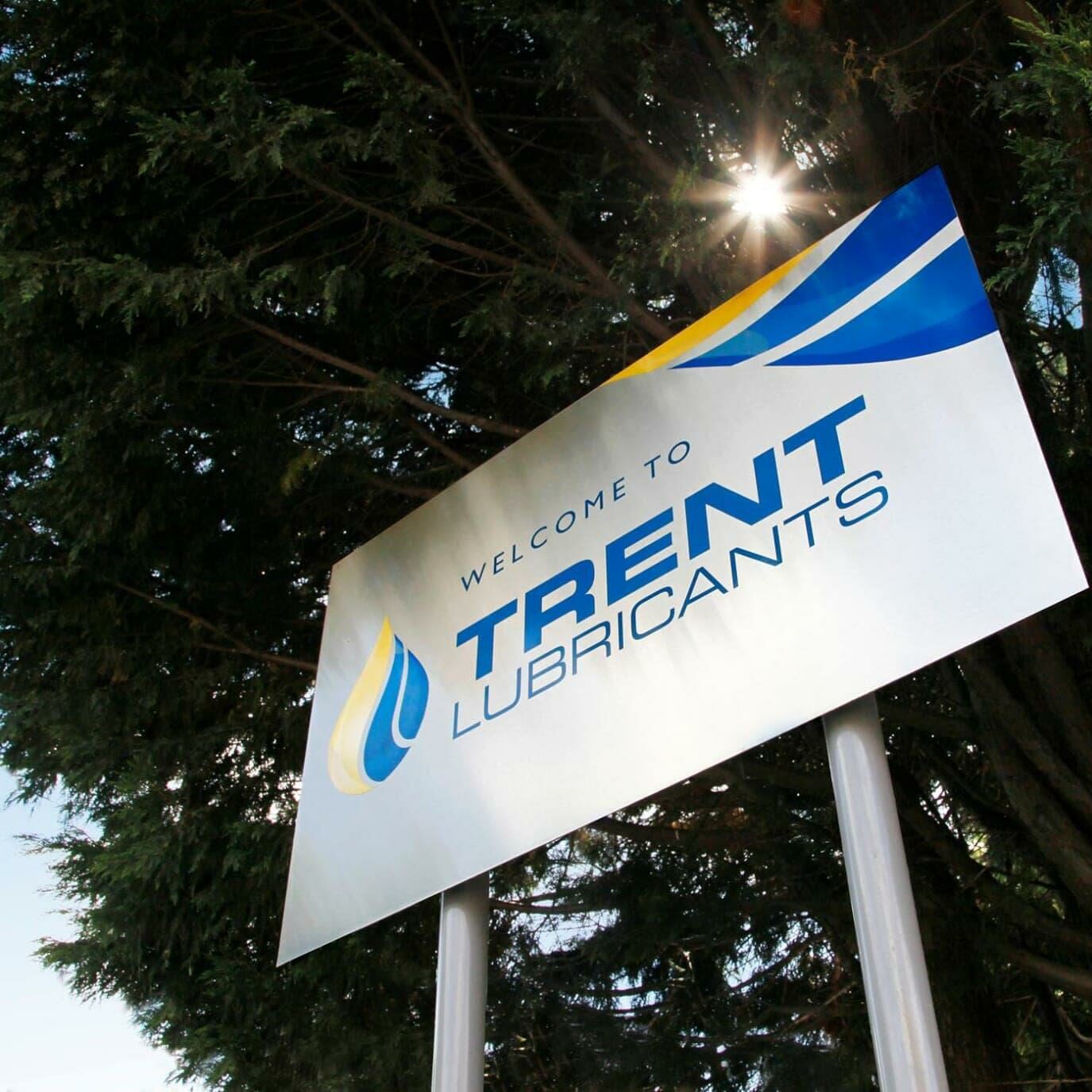 Trent Oil Lubricants signage